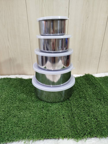 ظرف غذا استیل 5هددی