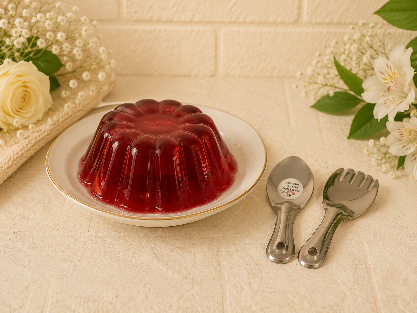 قاشق ژله خوری تک عددی