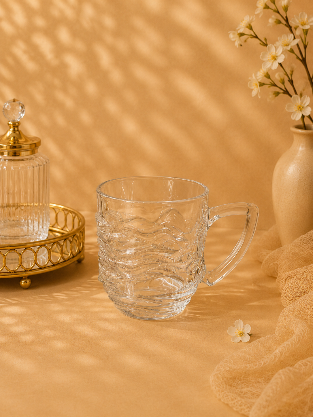نیم لیوان تیفانی 6عددی نوریتازه