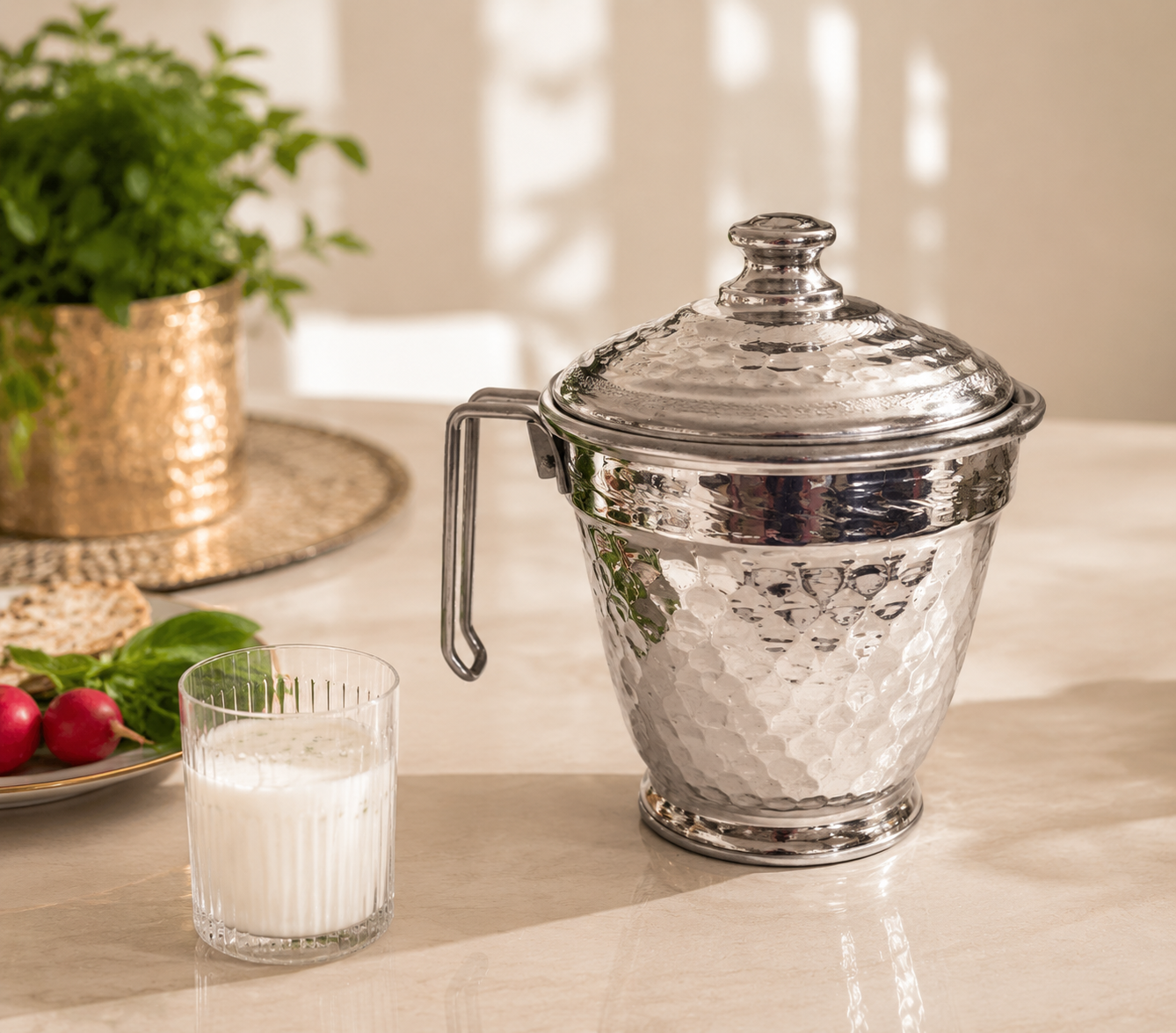 پارچ درب دار روحی دو سایز روحی