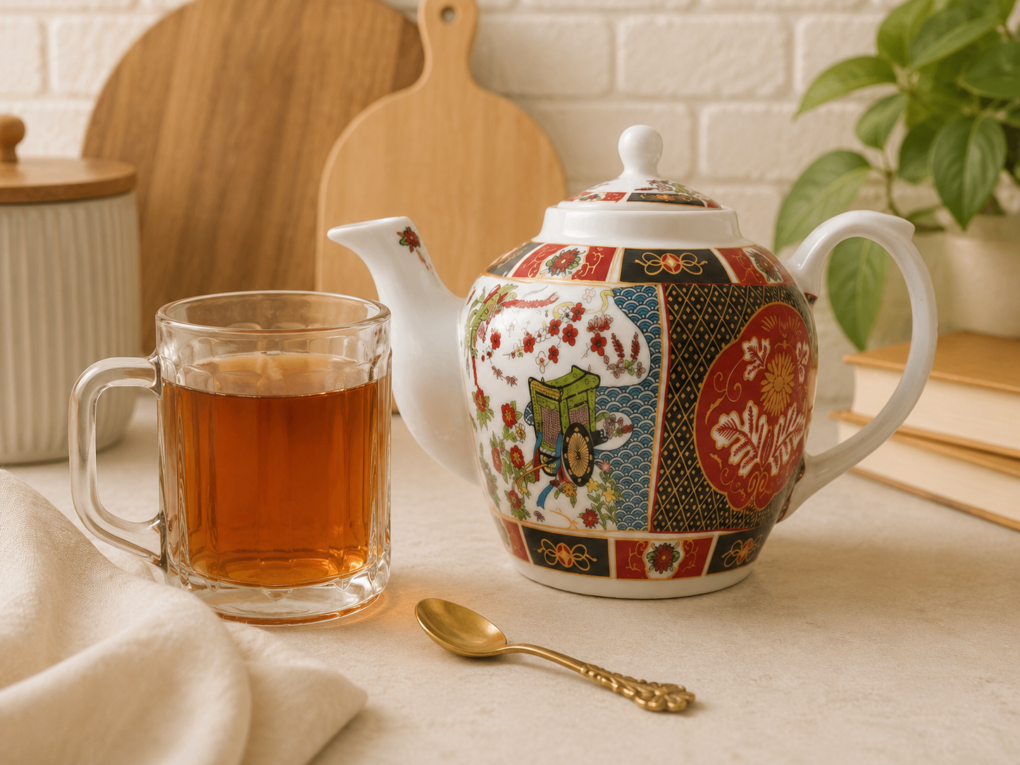 قوری چینی مجلسی