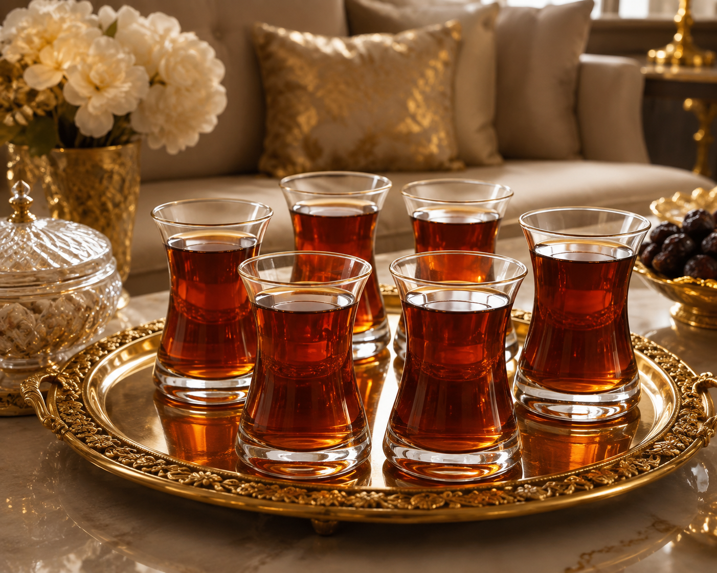 استکان دیلما کادویی ۶ عددی