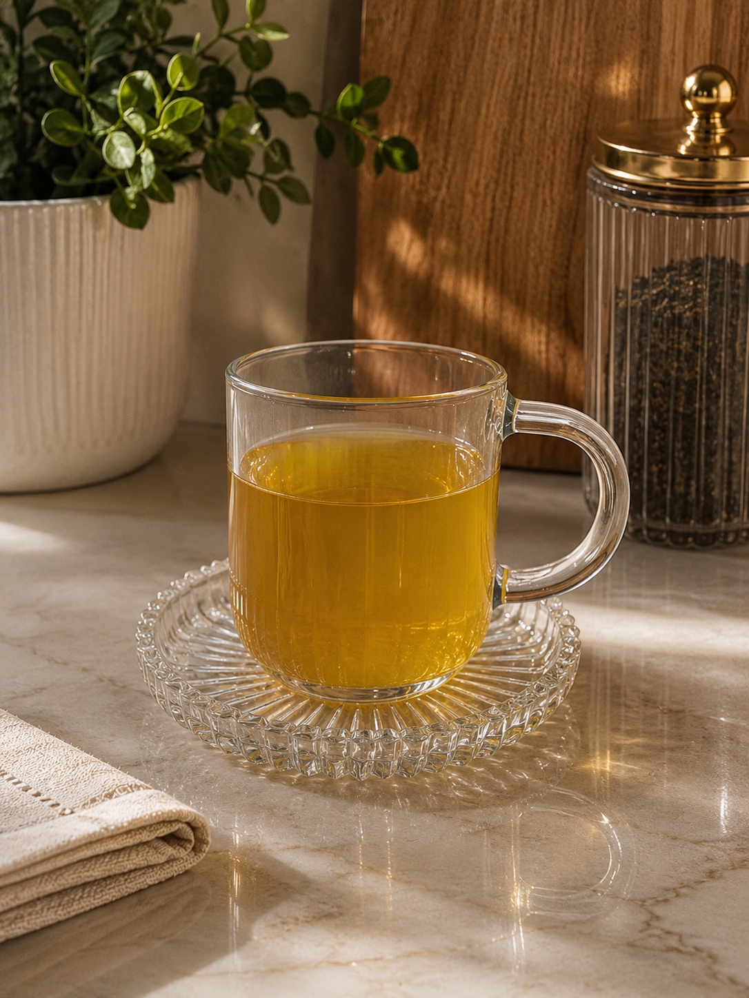 لیوان دسته دار بازل زنگان 6 عددی